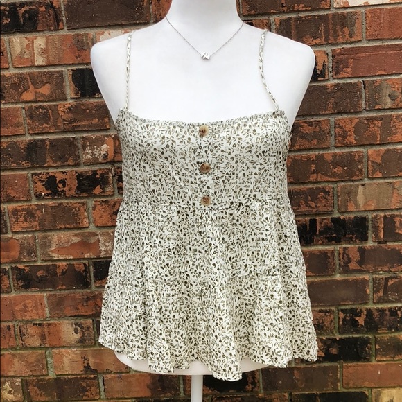 Paper Crane Tops - Paper Crane Leafy Top